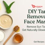 Homemade tan removal face masks using natural ingredients like aloe vera, turmeric, and tomato