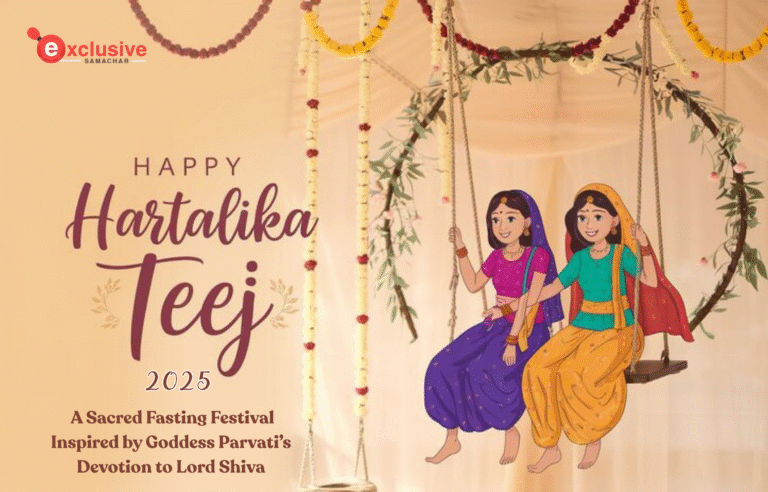 Hartalika Teej 2025: A Sacred Fasting Festival Inspired by Goddess Parvati’s Devotion to Lord Shiva Hartalika Teej 2025: Date, Puja Vidhi, Fasting Rules, History & Significance